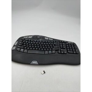 Logitech Wave K350 Ergonomic Wireless Keyboard w/Unifying USB Receiver Included